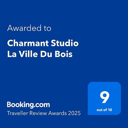 Charmant Studio La Ville Du Bois Eksteriør bilde